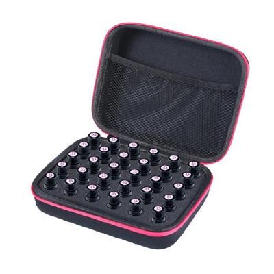 Travel Friendly Essential Oil Storage Organized Bag Holds 30 Small Bottles 5-10ML Carrying Case For Presentation