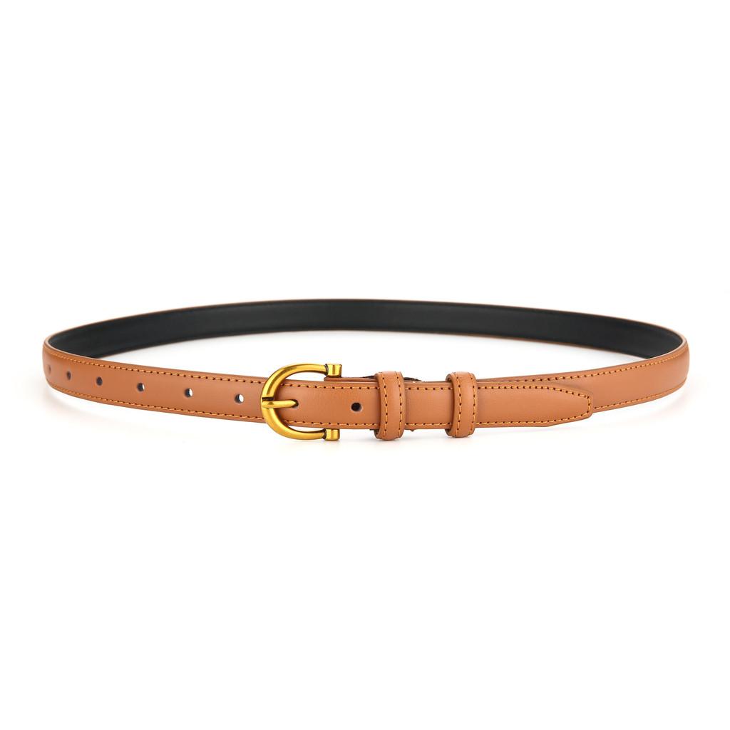 Womens Leather Belt Fashion Casual Elegant Genuine Leather For Office And Daily Wear