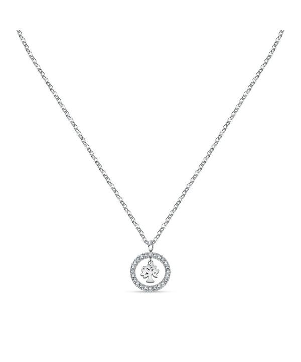 

La Petite Story Steel Necklace With Clear Crystal LPS10ASF08 For Women