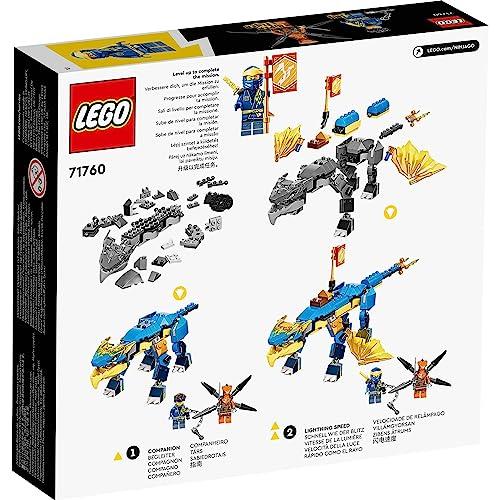 LEGO Ninjago Jay's Thunder Dragon EVO 71760 Toy Block Gift Dragon Ninja Boys Ages 6 and Up