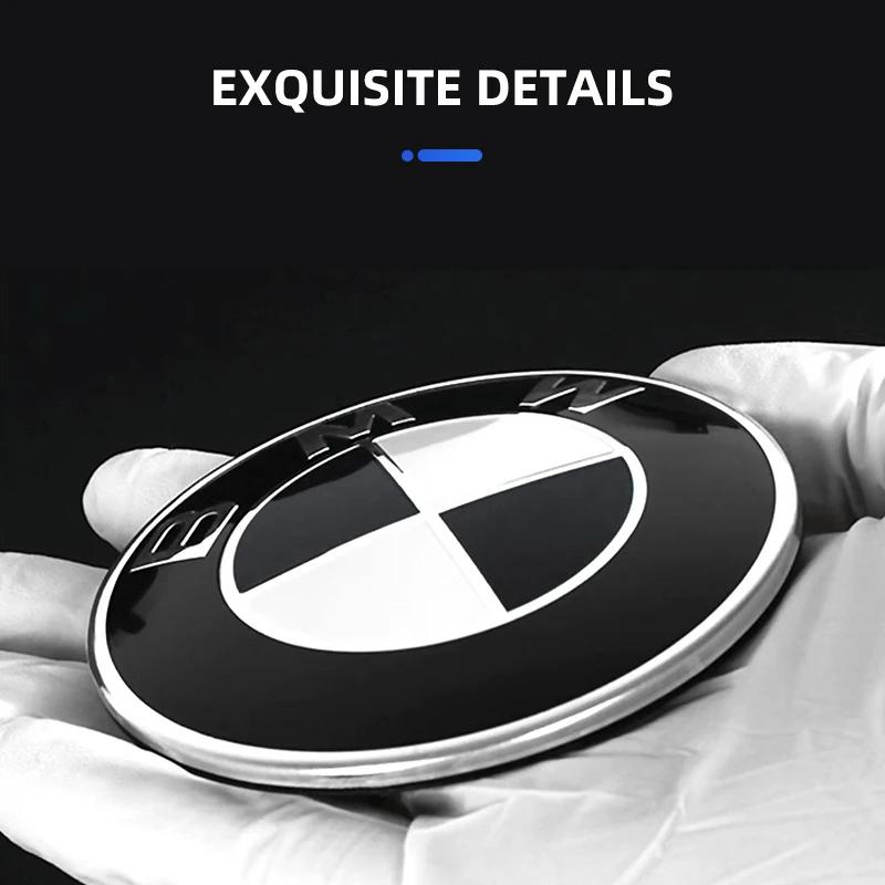 1 pz 78mm 51141970248 Emblema Auto Logo Badge Posteriore Accessori Styling per BMW E66 E53 X5 E46 E39 E38 E90 E60 E36 F30 F20 F10