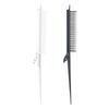 Teasing Comb Tail Hair Brush with Clip Professional Hairdressing Combs Hair Dyeing Highlighting Barber Comb Salon Styling Tools