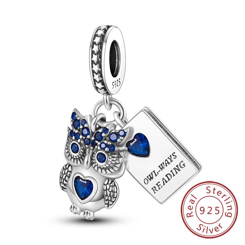 Original Charms Beads Pendan Copper Firefly Bee Butterfly Hummingbird Charm For Bracelets Charm Women Jewelry Gift