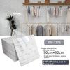 10PCS/Set 30x30CM Self Adhesive Wall Stickers Waterproof Peel And Stick Tile Backsplash
