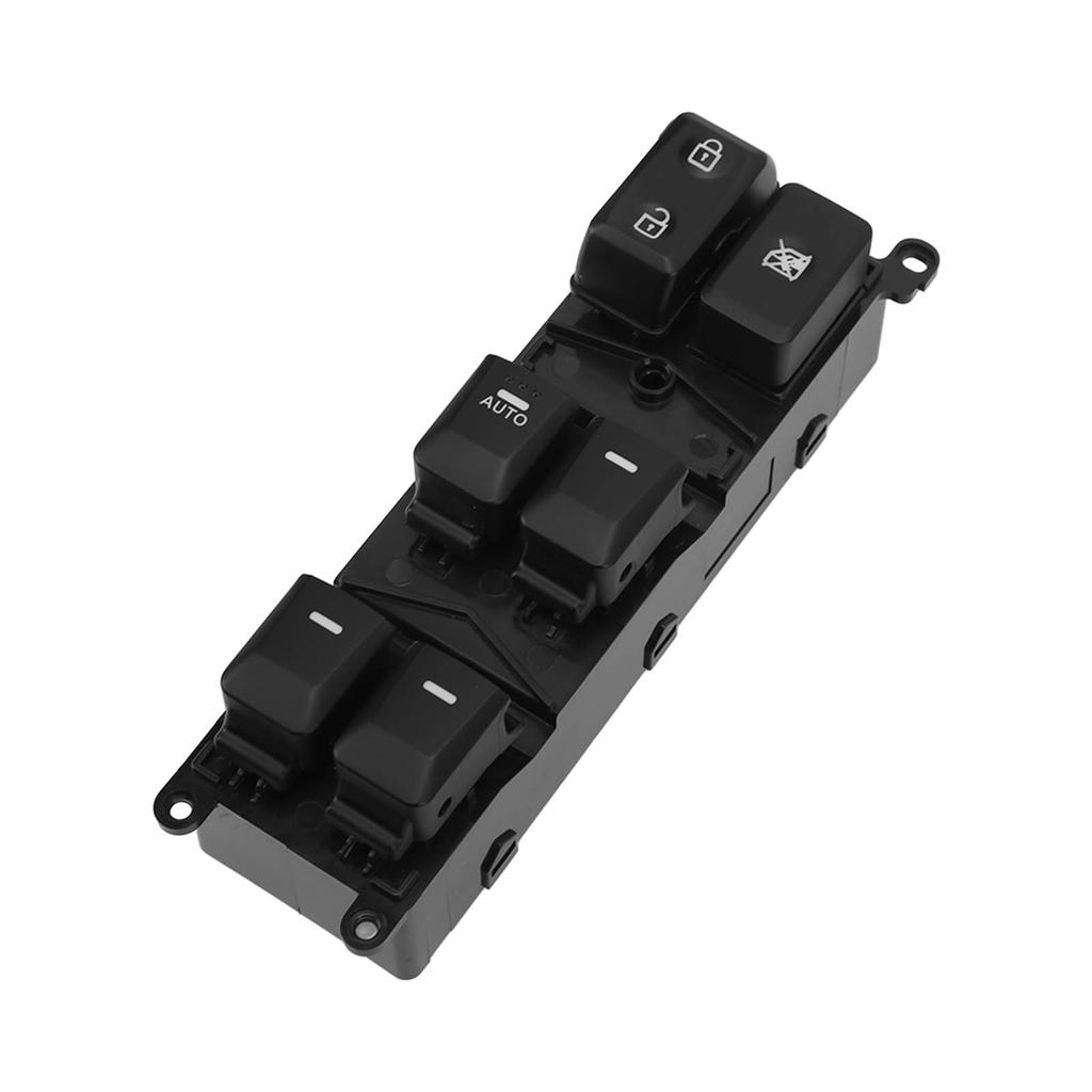 Power Window Switch 93570‑1W155 Master Window Control Switch Replacement for KIA RIO Pride 4‑Door LHD 2012‑2015