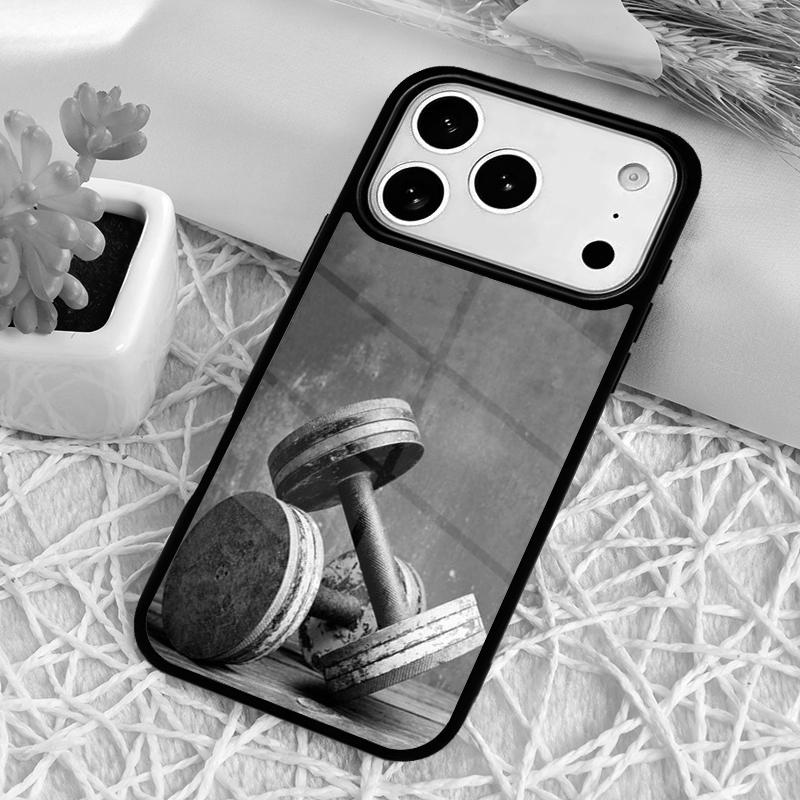 Fitness Girl Gym Soft Phone Case for iPhone 17 Air 16 15 11 12 14 13 Pro Max Shockproof Cover