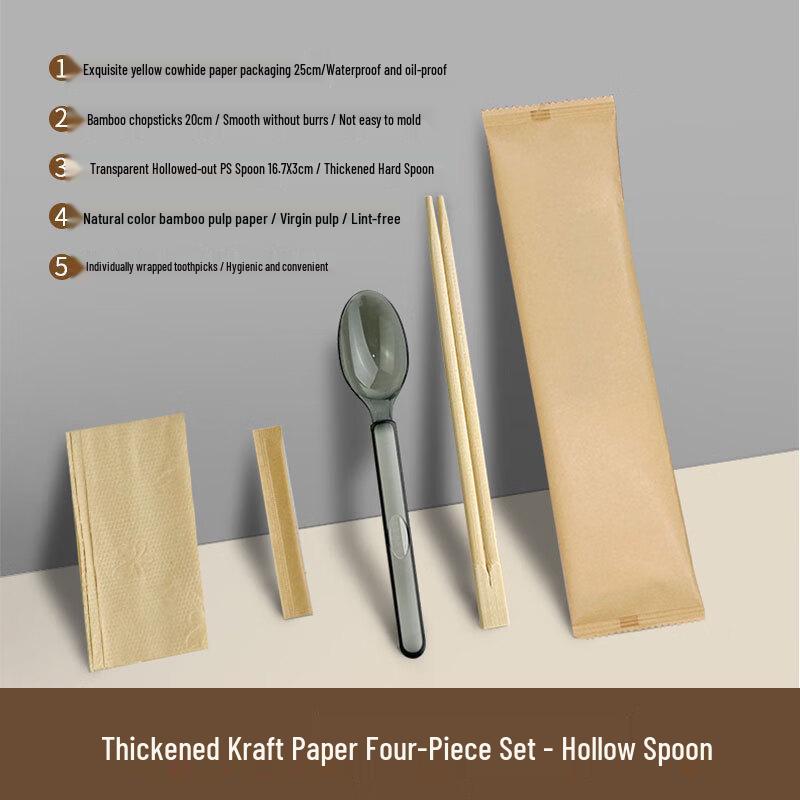 Eco-Friendly Disposable Cutlery Set