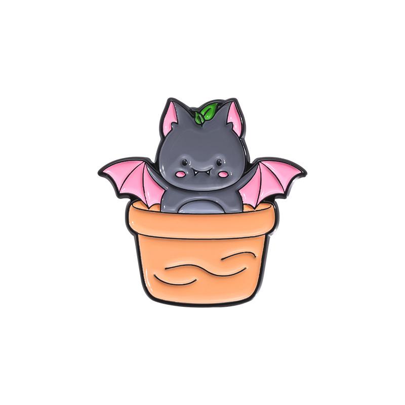 

Stylish Character Cartoon Brooch Cute Cat Bunny Frog Dog Design Trendy Fashion Accessory QHXZ688