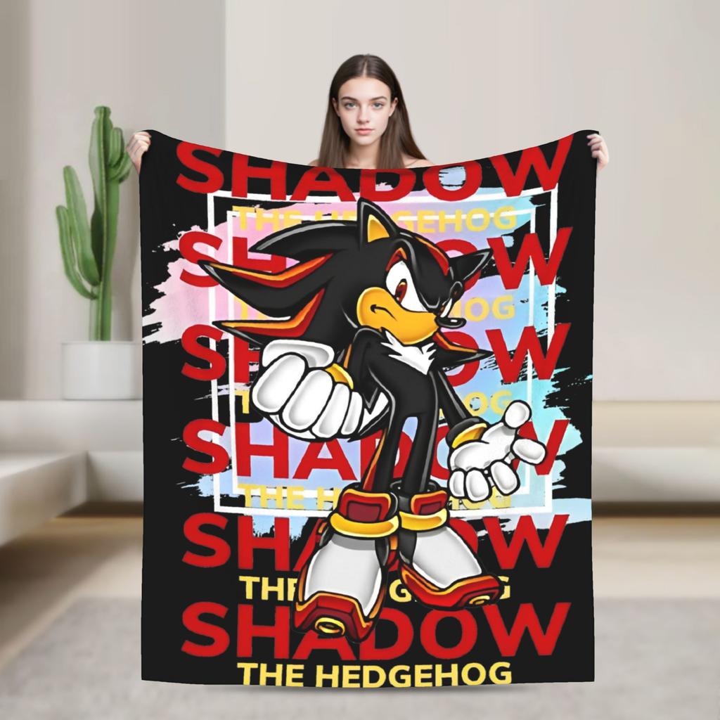 שדוג'ה הקיפוד פייר שמיכת קטיפה מצחיקה לזריקה לספה מיטה פינת ישיבה 125*100 ס"מ יחידת שטיח