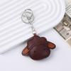 Cute Sheep Pattern Faux Leather Pendant Lightweight Waterproof Decor Accessory for Backpacks Luggage Girls Gift