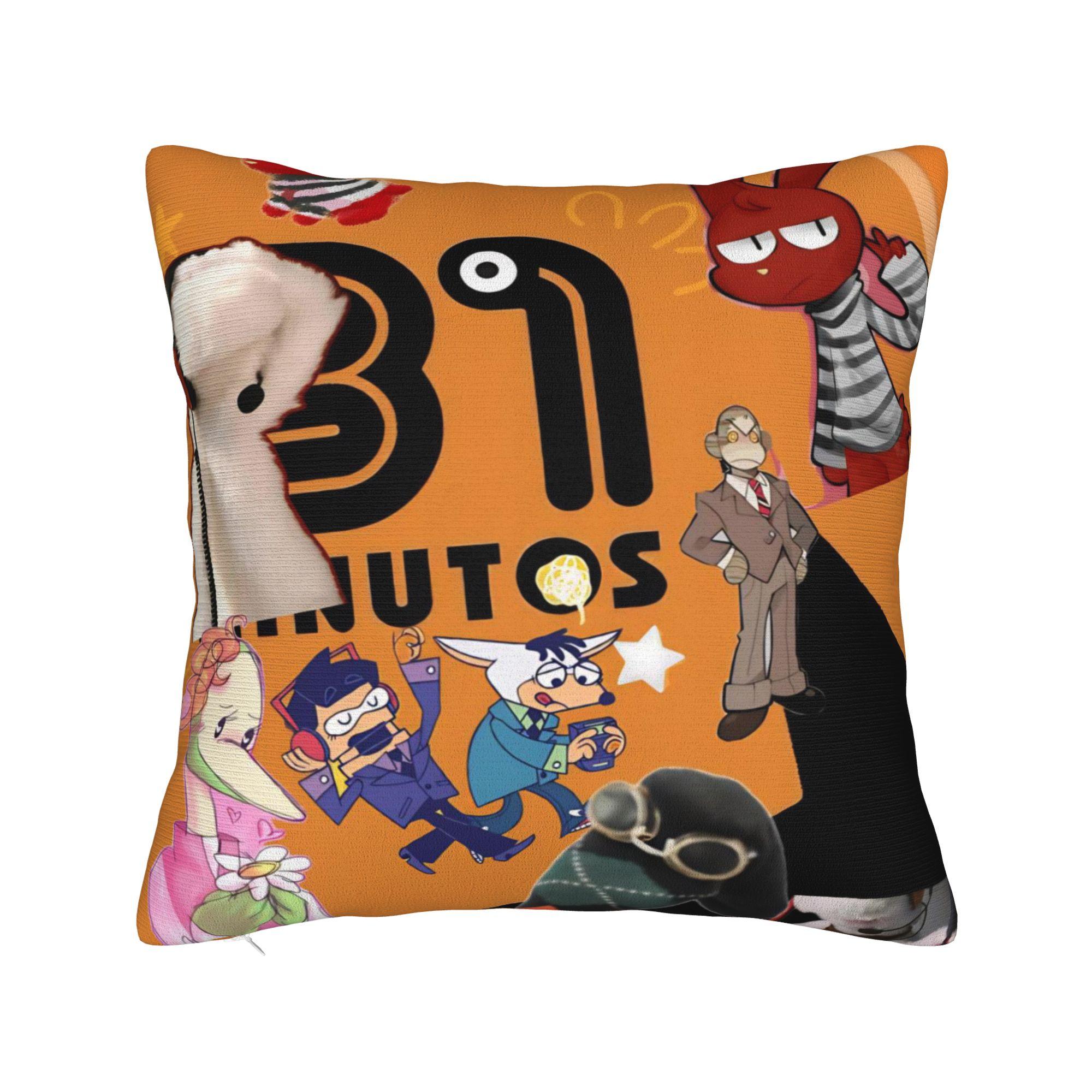 Decorative Pillowcases 31 Minutos Comedy Accessories Bedroom  Throw Pillow Case Cover Square Multi-Size 12x12Inch