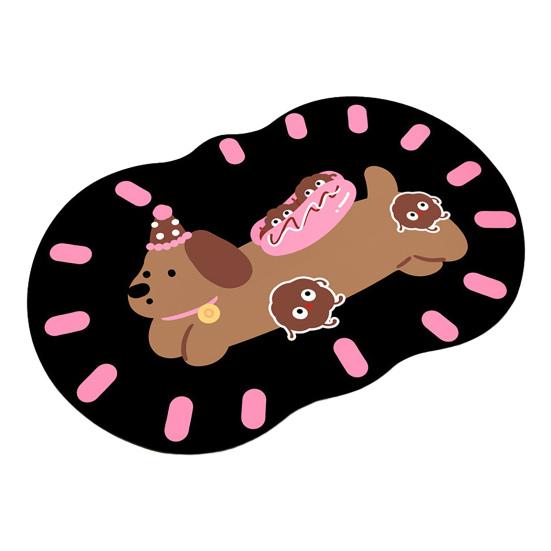 

Дитячий килимок для ванної з тваринами, вбираючий, з діатомітової землі, протиковзкий, милий килимок для підлоги з котом/собакою для передпокою, ванної кімнати, кухні, душової 40*60cm D