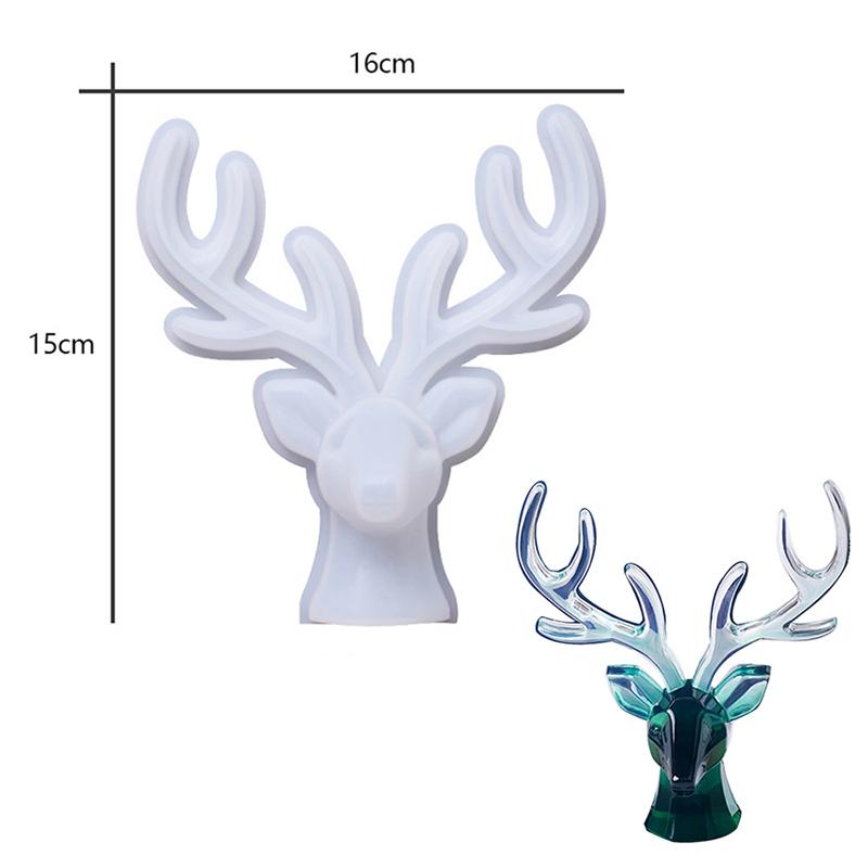 

Эпоксидная смола силиконовая форма DIY кристалл эпоксидный олень яйцо ювелирные изделия серьги комплект ювелирных изделий коробка для хранения