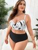 Mesh Push Up Bikini 3 Stück Set Badeanzug Frauen Plus Size Bademode Sexy Hohe Taille Biquini mit Cover Up Badeanzug mujer 2025