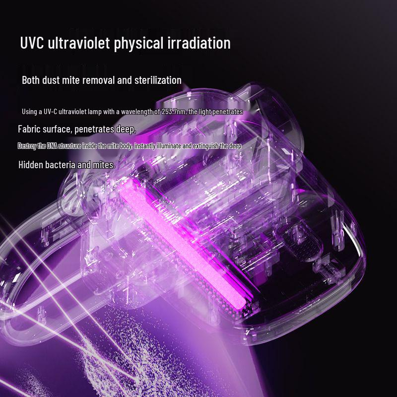 4-in-1 Wireless UV Portable Mite Removal Vacuum Cleaner