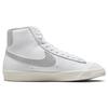 Nike Blazer Mid 77 Essential White Metallic Silver Women Sneakers Sail Summit-White DQ7574-100