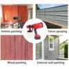 1000ML 1000w Cordless Electric Spray Gun with 1/2 Original Battery Portable Paint Sprayer Compatible For Makita Battery EU Plug