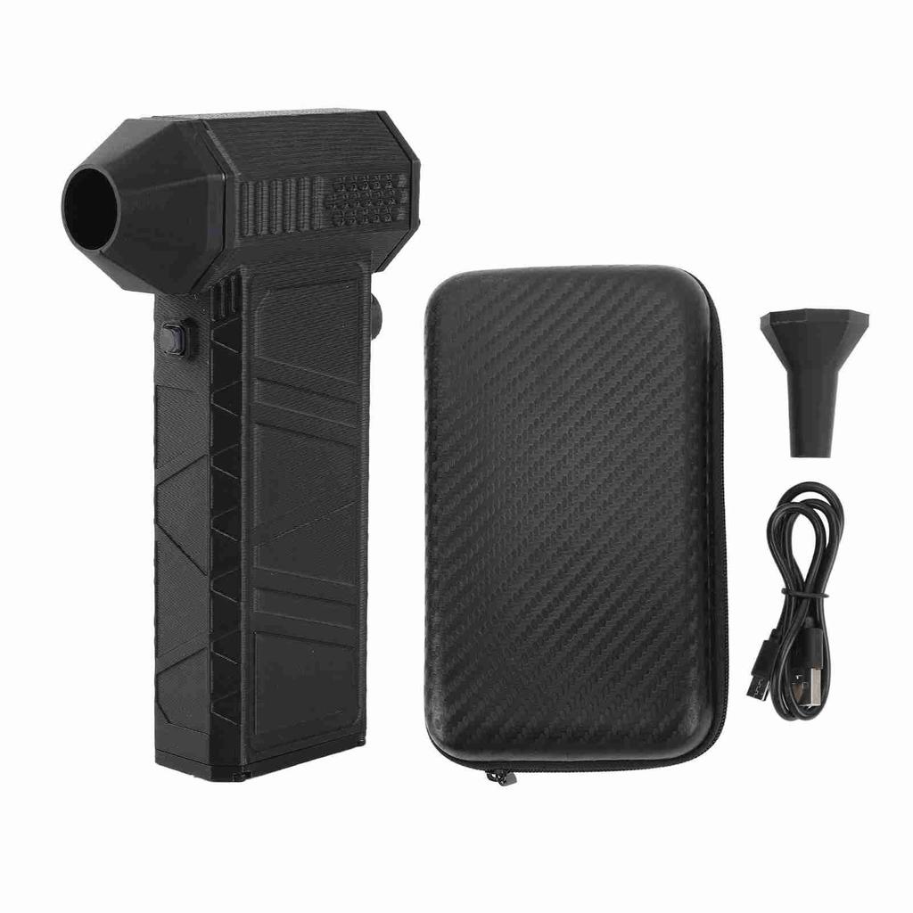 Jet Trockenbläser Tragbar Handheld 130000 U/min Bürstenloser Motor Autostaubsauger Luftstaubwedel mit Düse zur Autoreinigung