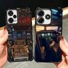 Aviation Aeroplane Pilot Cockpit Plating Phone Case For Xiaomi Redmi Note 14 15 Pro Plus 13 12 11 11S 11T 10 9S 9 5G Anti-Fall A