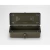 Toyo Steel Trunk-Type Tool Box T-350 Width approximately 37cm Depth 16cm Height 10cm Made Japan Storage Stackable