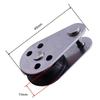 1Pcs 45Mm Blocks Rope Pulley 304/316 Stainless Steel Pulley Nylon Sheave Single Lashing Eye For 2Mm To 8Mm Rope