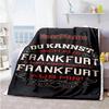 Eintracht Frankfurt Customize Text Blanket Multipurpose Personalized Blanket Soft Warm Cozy Great For Nap Chair Bedding Picnics