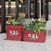 Outdoor Industrial Wrought Iron Planter Box