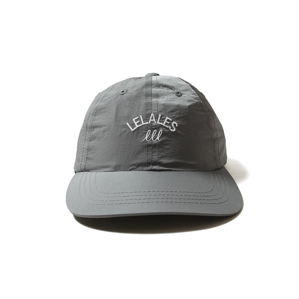 Leulale Nylon 6-Panel Ball Cap - Grey
