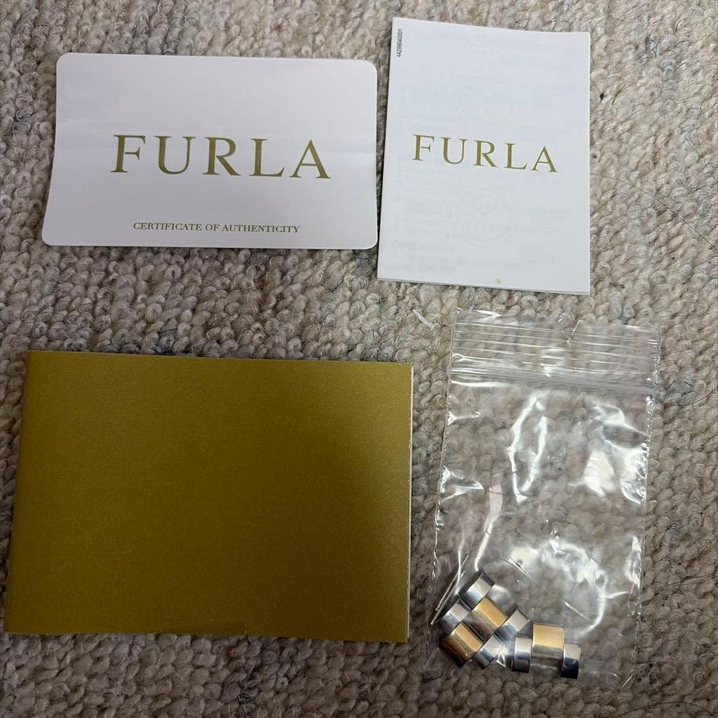 Used FURLA Furla Gold Watch Wristwatch