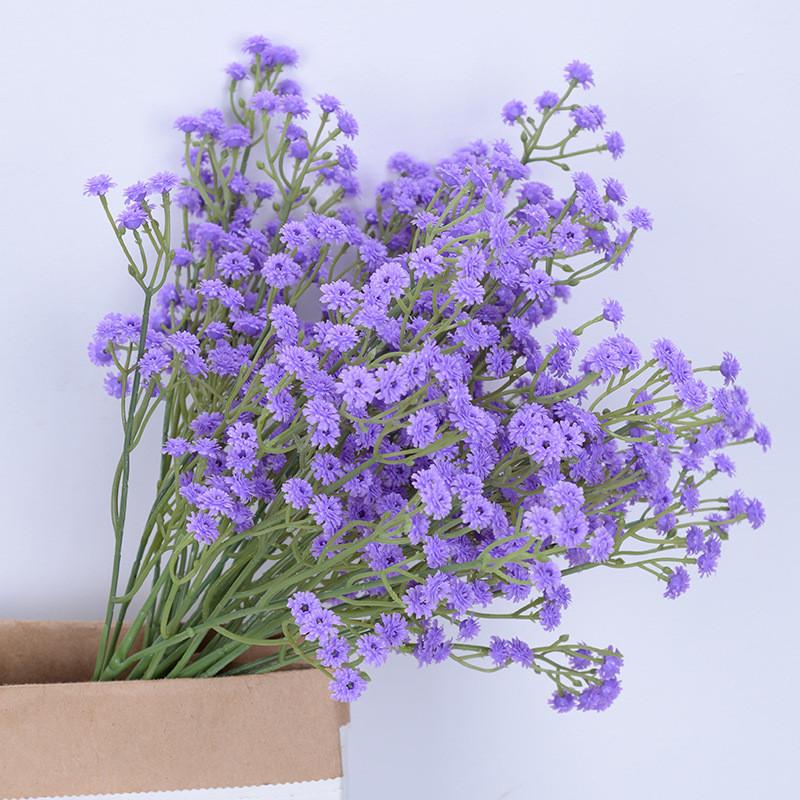 Artificial Gel Soft Gypsophila Paniculata For Home Decor And Office Displaylay