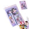 Stationery Set Original New KPOP Stationery Buckle Bag Set Student Stationery Souvenir Gift