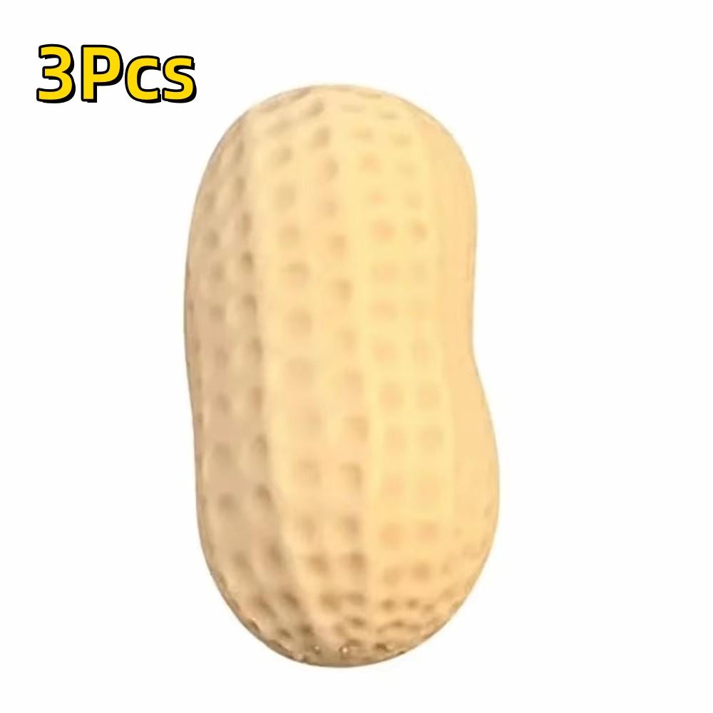 Peanut Stress Ball Crunchy Squeeze Ball Squishy Toy Buttery-Soft Feel Fidget Toy ASMR Sensory Anti Stress Relief Toy for Adults