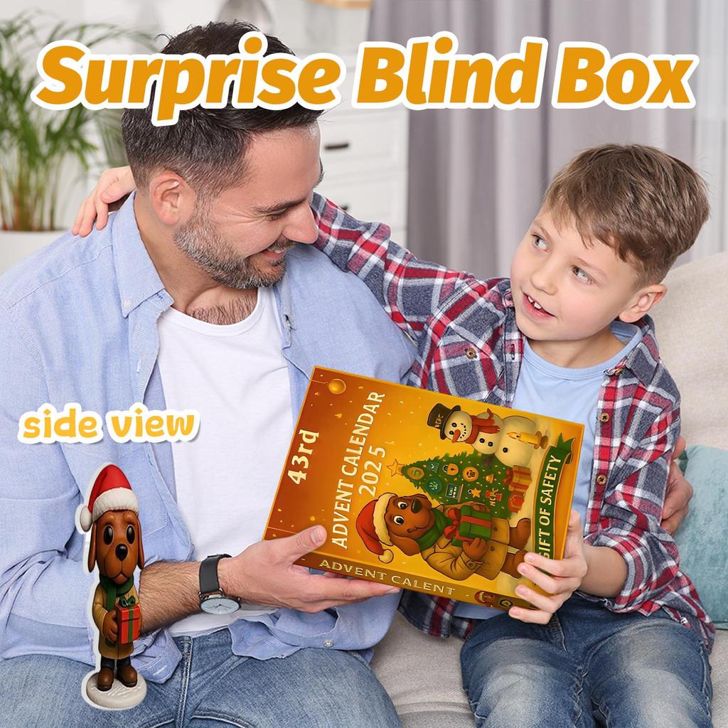 Kalendarz odliczający zawiera 24 prezenty, kalendarz odliczający i prezent-niespodziankę.