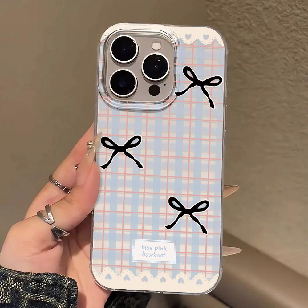 Painted Phone Case for iPhone 12 13 15 16 iPhone 16 12 13 14 15 Pro  14 15 16 Pro Max Coverage Shockproof Anti-Fingerprint Fresh Style Protective Case