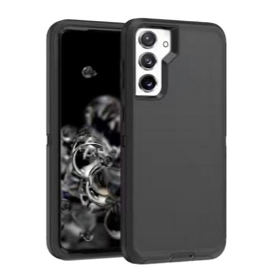 Phone Case for Samsung Shockproof Anti-Scratch Phone Case Cover with Raised Edges Dual-Layer Protection Sensitive Button Phone Case