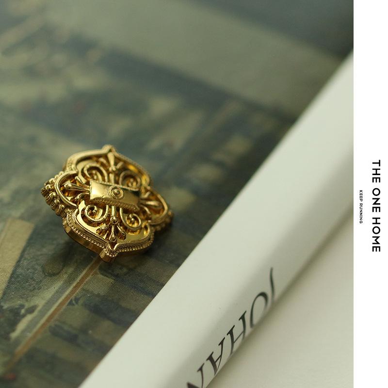 Xiaoxiang Hepburn Retro Style Buttons Metal Women'S Buttons Suit Jacket Decorative Buttons Fur Coat Buttons