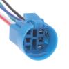 16/19/22/25Mm Cable Quick Connectors Electrical Wires Socket Harness Led Light Metal Push Button Switch Connection Assembly