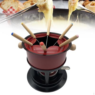 Fondue Maker Pot Bouillon Set Stevige Kaas voor Dessert