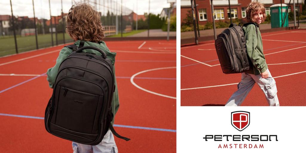 PTN BHX-02-9778 Black Backpack