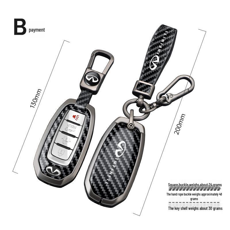 Infiniti QX50/Q50L Key Case, QX60 Bag, Q70L/QX30/FX35 Shell for Men & Women