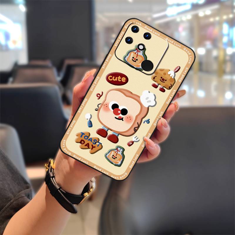 Back Cover Cartoon Phone Case For OPPO Realme Narzo 50A Dirt-resistant Durable TPU Waterproof Fashion Design Phone Pouch