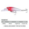 5.5cm Minnow Lure for Sea Bass, Realistic Hard Bait, 3.5g