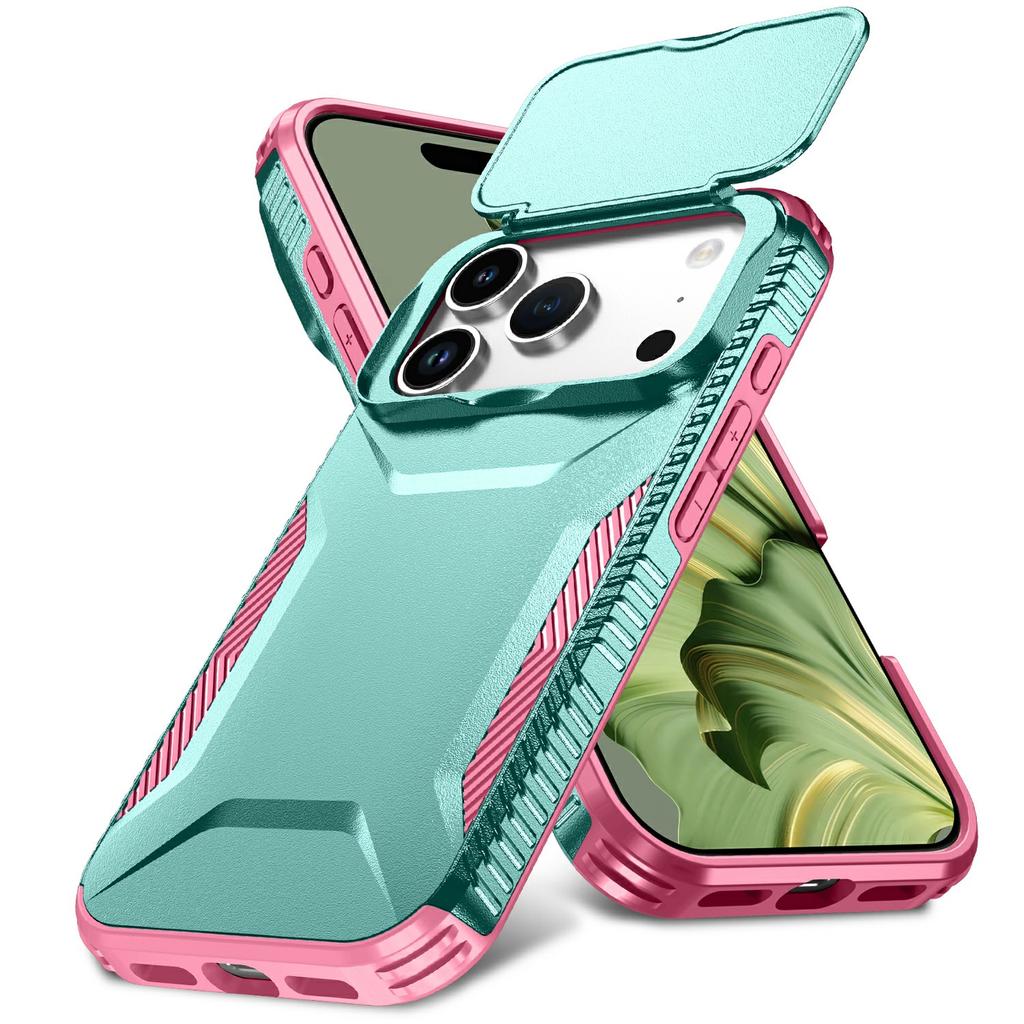 Für iPhone 17 Pro Hülle Camshield TPU+PC Handyhülle Rutschfeste Seitenkante