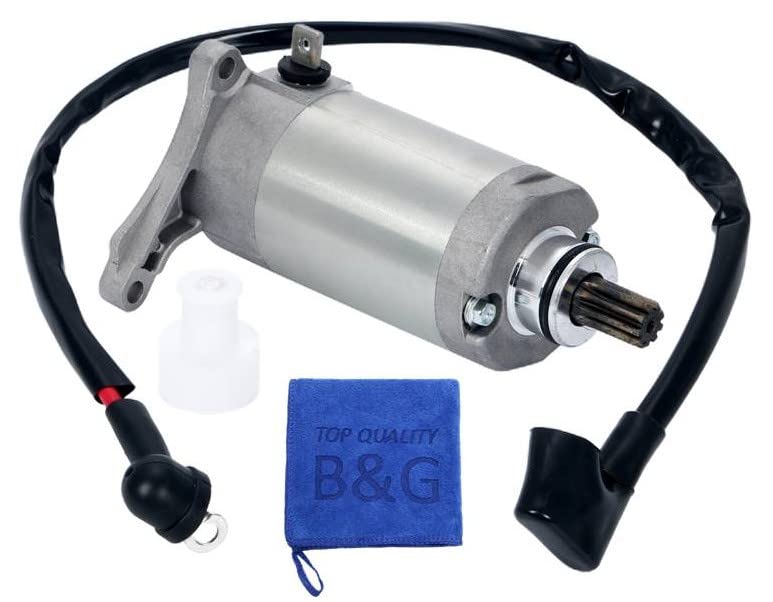 TOP QUALITY B&G YAMAHA Starter Motor for TW200, TW225, Serow 225, Bronco, TTR230, TTR225, XT225, and TW125 (Aftermarket Part)