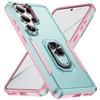 case for Samsung S26 S25 S24 S23 S22 S21 plus ultra ring holder protective case full coverage plain Shock Proof Anti-Scratch