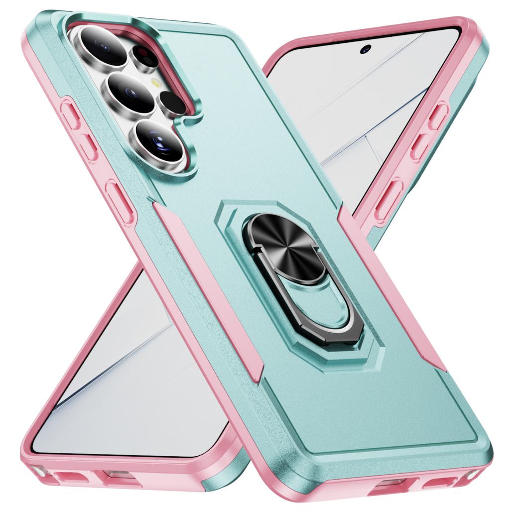 case for Samsung S26 S25 S24 S23 S22 S21 plus ultra ring holder protective case full coverage plain Shock Proof Anti-Scratch