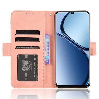 Für Realme Note 60x 4G/C63 4G/C61 4G/Narzo N63 4G Hülle Folio Ständer Leder Handyhülle mit mehreren Kartenfächern
