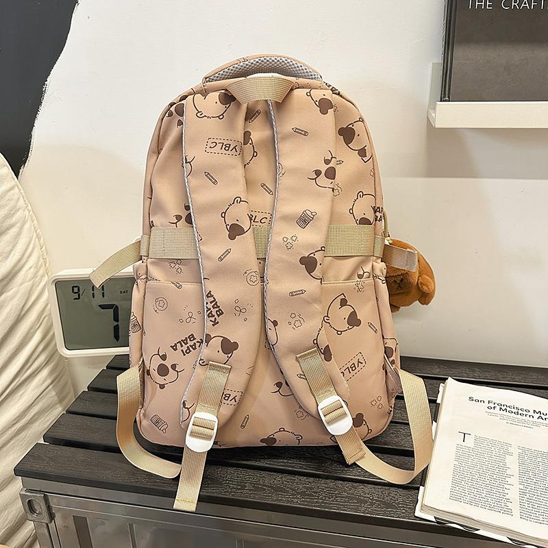 Graffiti Middle School Student Schoolbag Large Capacity Lightweight Backpack