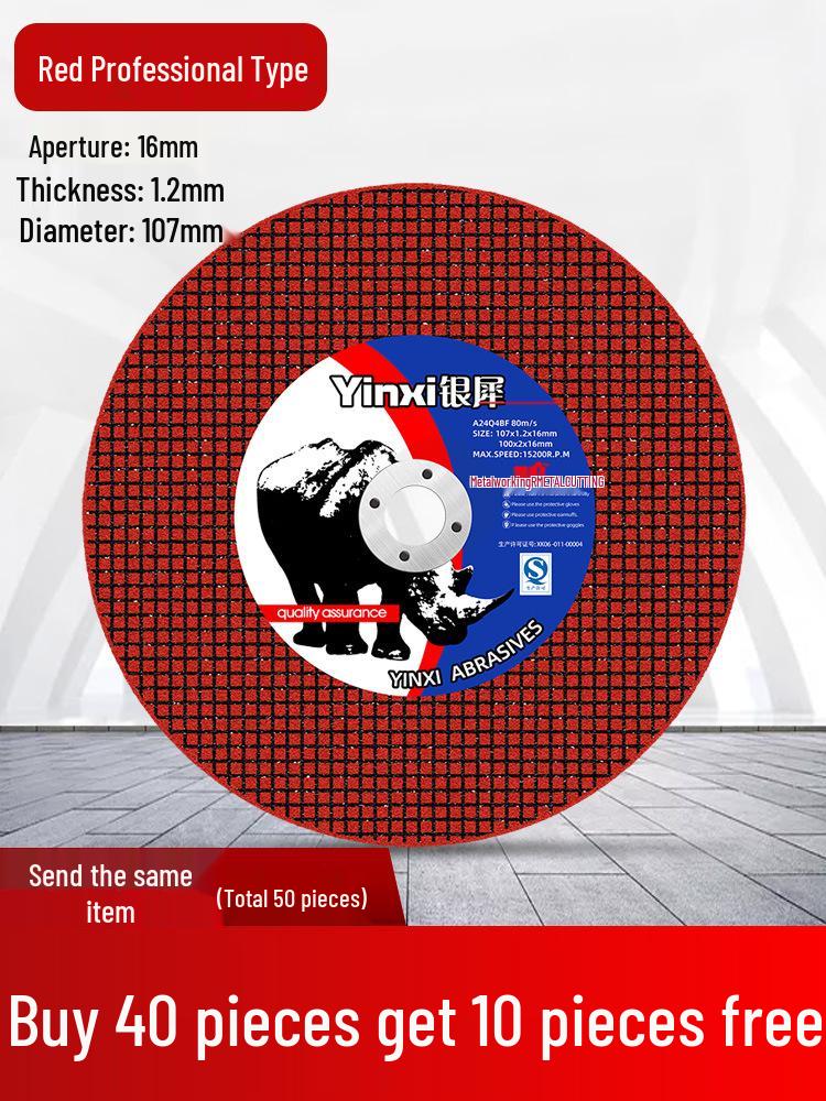 King Iron Angle Grinder Disc: Cutting, Grinding, Polishing for Stainless Steel and Metal, 100mm Saw Blade Collection