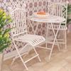 Dollhouse Patio Set Corrosion Resistant Moisture-proof Micro Decor Mini Garden Furniture Set for Kids